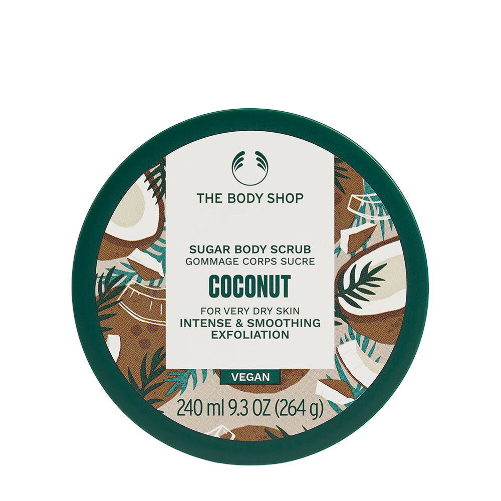 The Body Shop kokosov piling za telo (240 ml) - Viking Supplements