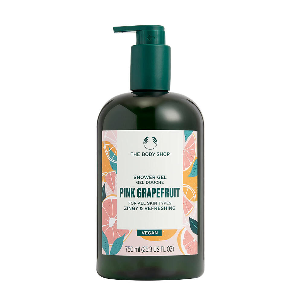 The Body Shop: Gel za tuširanje z rožnatim grenivkom (750 ml) - Viking Supplements