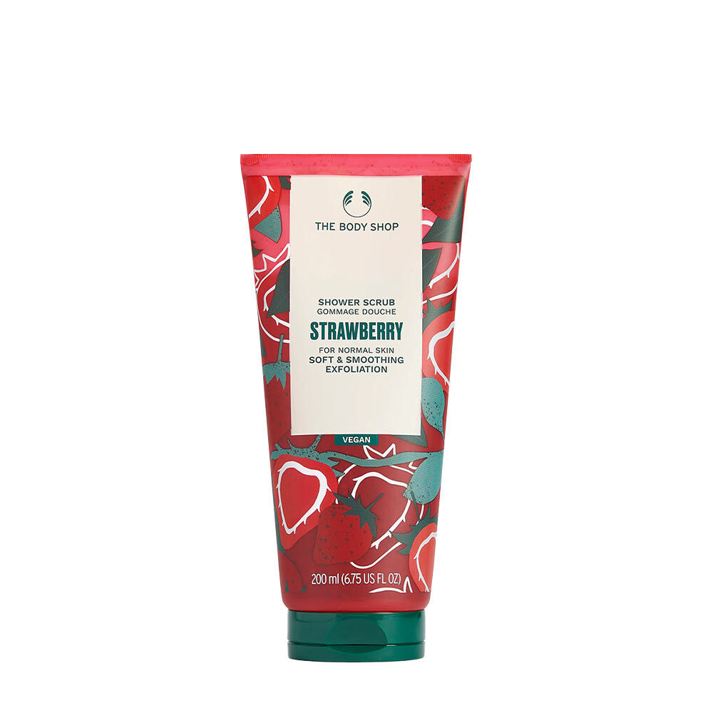 The Body Shop: piling za tuš z aromo jagod (200 ml) – Viking Supplements