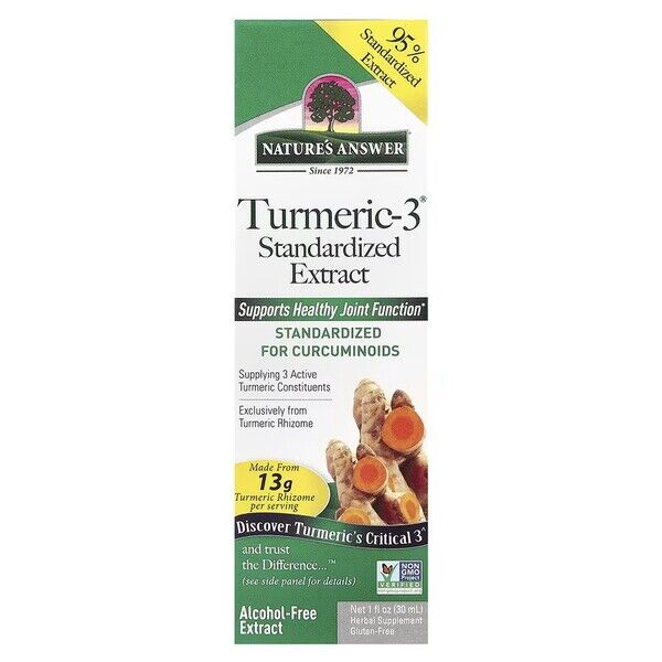 Standardizirani izvleček kurkume-3 – 30 ml – Viking Supplements