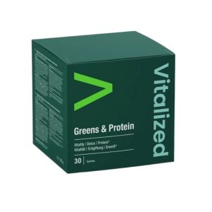 VITALIZED Greens & Protein (30 vrečk) - Viking Supplements