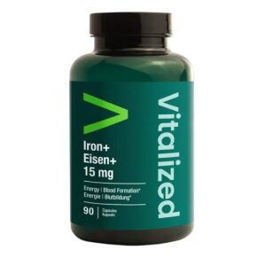 VITALIZED Iron+ (90 kapsul) - Viking Supplements