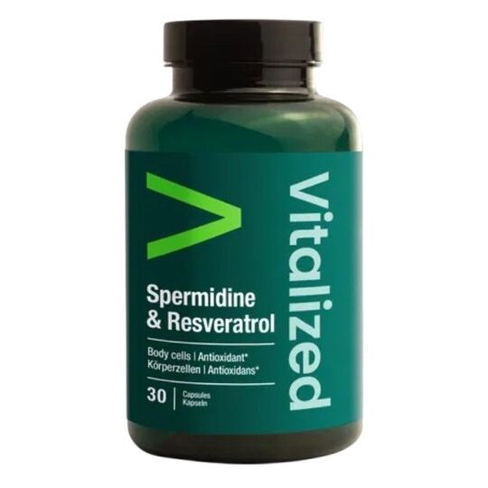 VITALIZED Spermidin in resveratrol (30 kapsul) - Viking Supplements