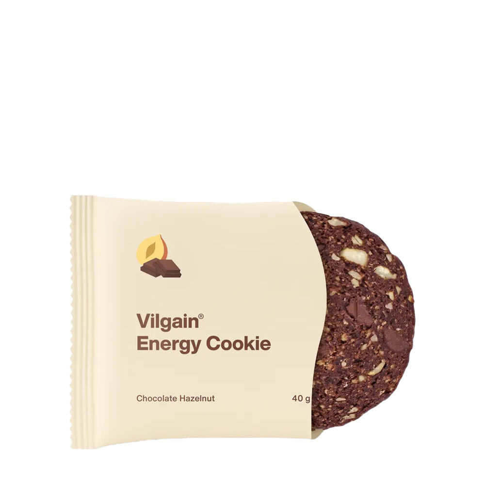 Vilgain BIO energijski piškotek s čokolado in lešniki (40 g) - Viking Supplements