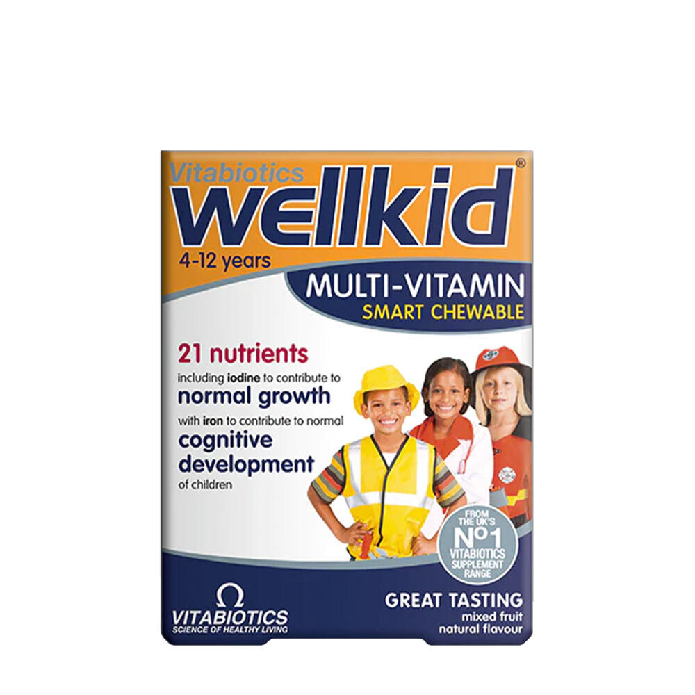 Vitabiotics Wellkid žvečljive tablete (30 tablet) – Viking Supplements