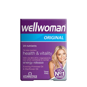 Vitabiotics Wellwoman Original – multivitaminski pripravek za ženske (30 kapsul) – Viking Supplements