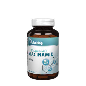 Vitaking B3 Niacinamid 500 mg (100 tablet) - Viking Supplements