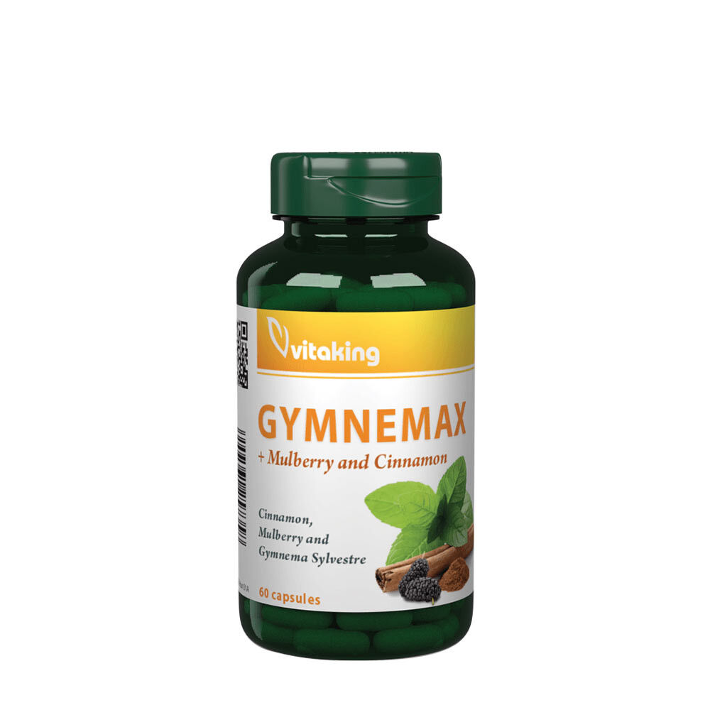 Vitaking Gymnemax + murva in cimet 750 mg (60 kapsul) - Viking Supplements