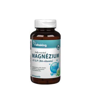 Vitaking magnezijev bisglicinat + vitamin B6 (P5P) (60 kapsul) - Viking Supplements