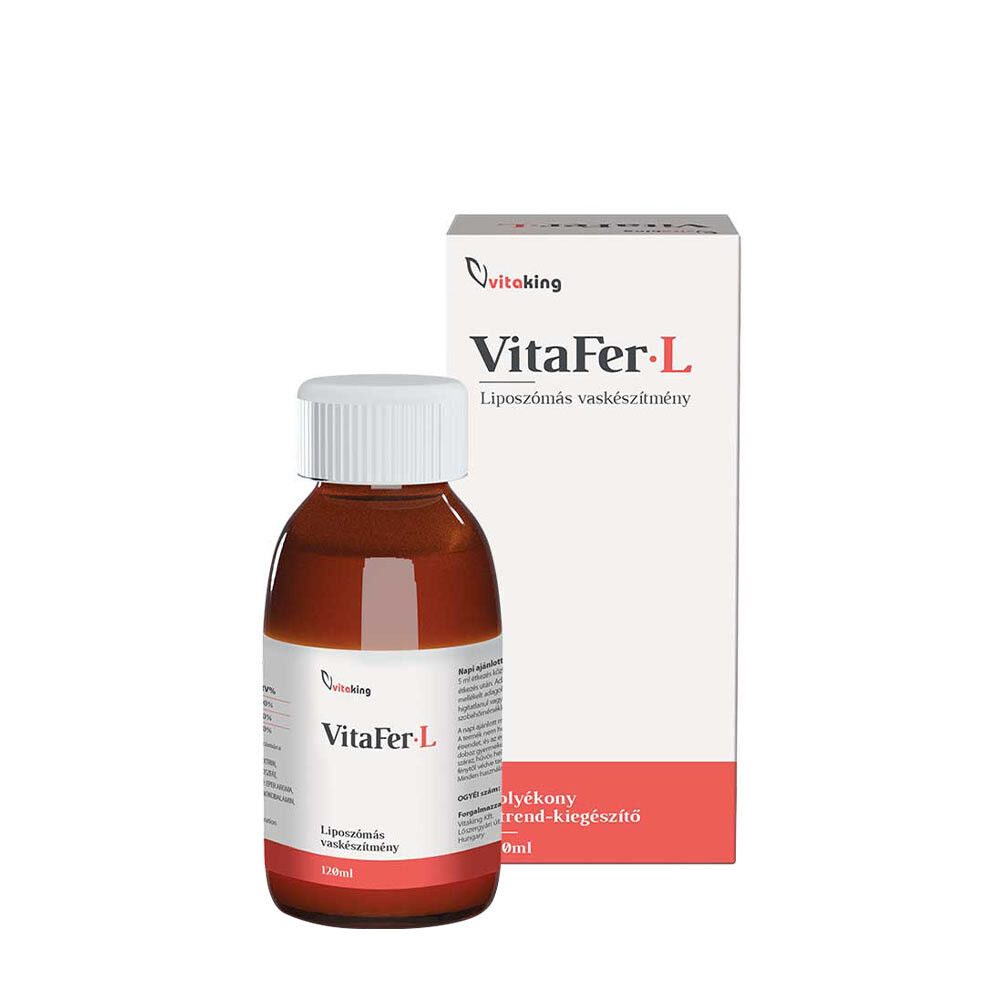 Vitaking Vitafer sirup z železom (120 ml) - Viking Supplements