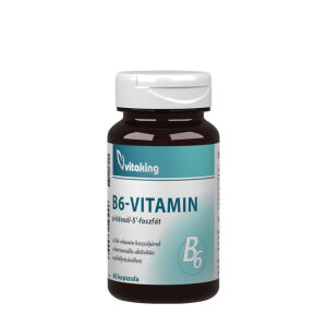 Vitaking Vitamin B6 (P5P) (60 kapsul) - Viking Supplements