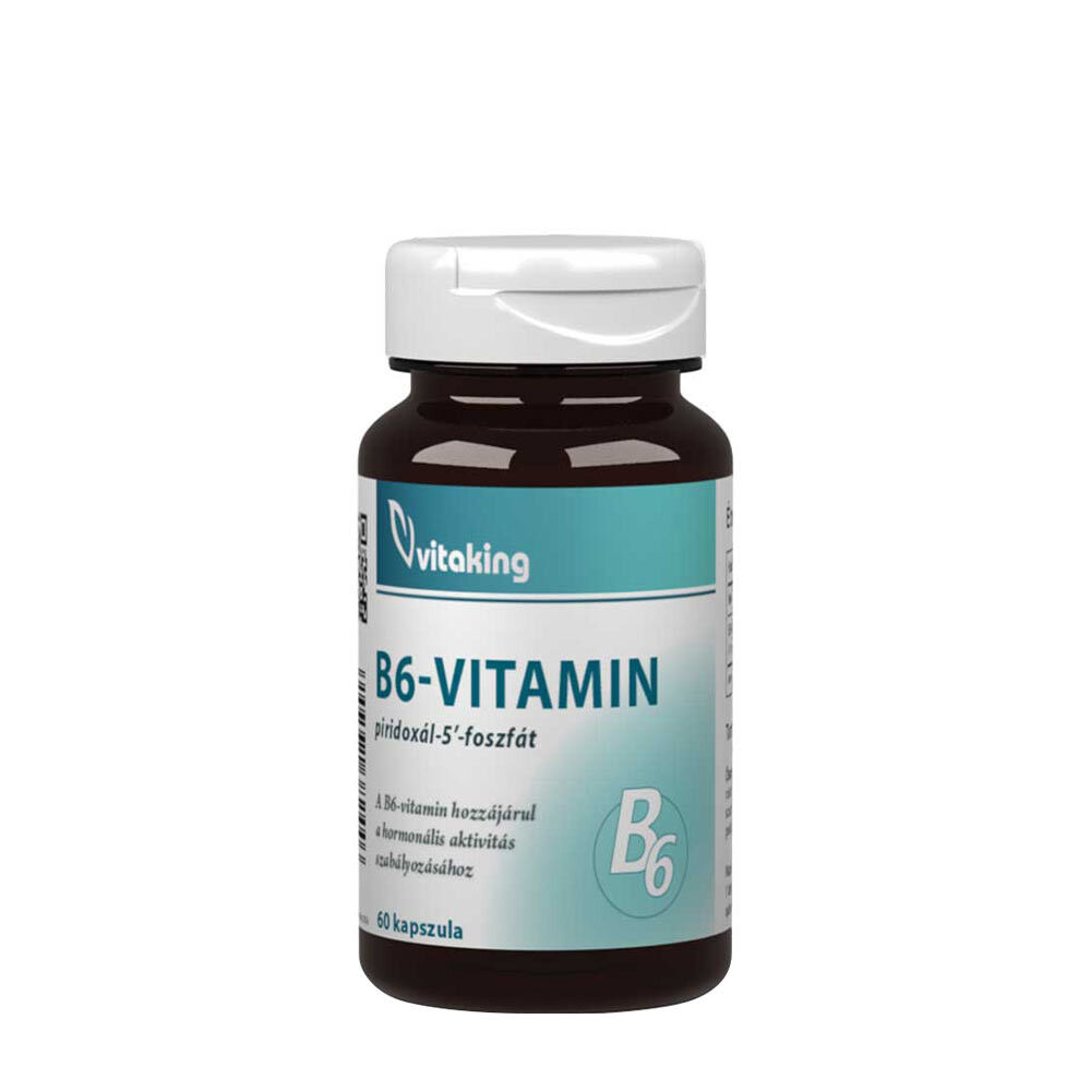 Vitaking Vitamin B6 (P5P) (60 kapsul) - Viking Supplements