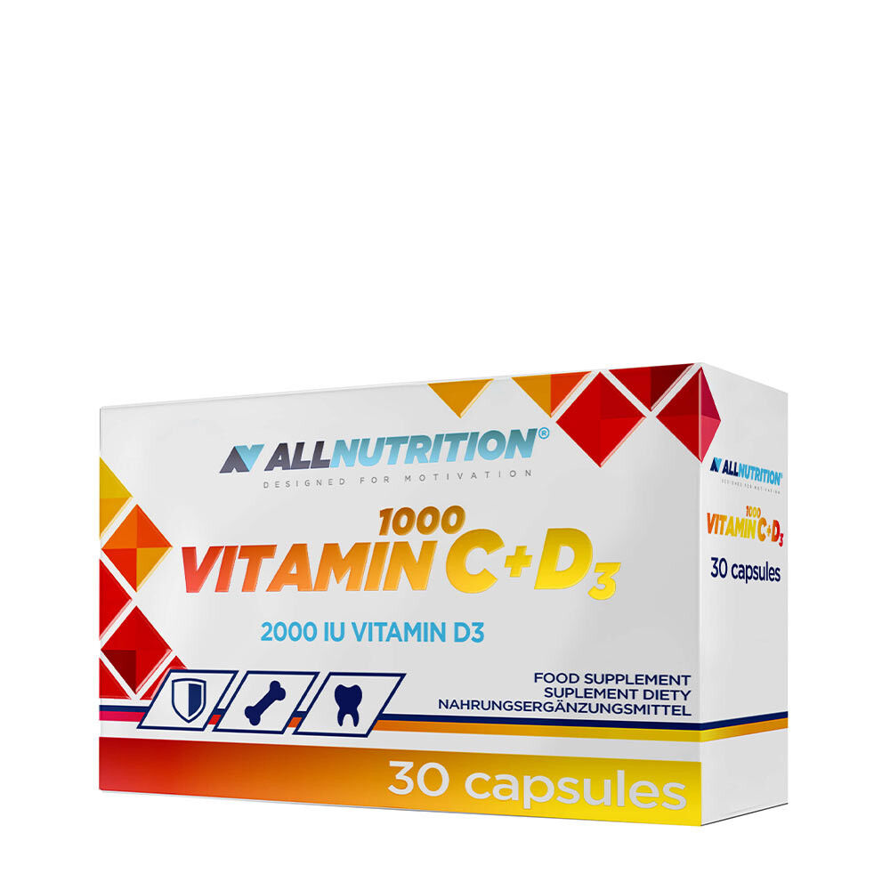 Vitamin C 1000 + D3 – 30 kapsul – Viking Supplements