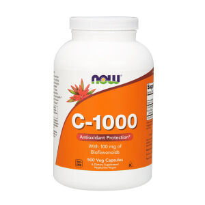 Vitamin C-1000 s 100 mg bioflavonoidov – 500 kapsul – Viking Supplements
