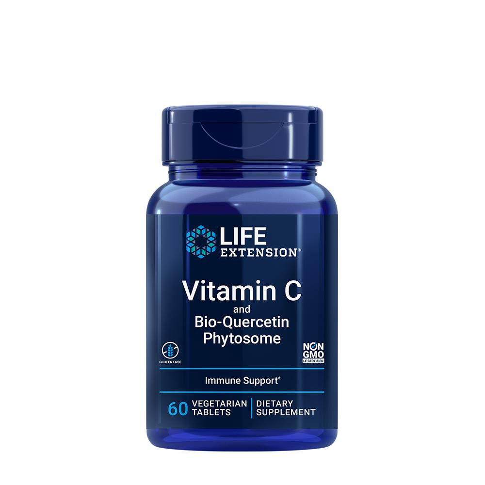Vitamin C in kvercetin v obliki fitosoma – 60 vegetarijanskih tablet – Viking Supplements