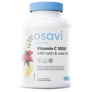Vitamin C1000 z rutinom in šipkom – 120 veganskih kapsul – Viking Supplements