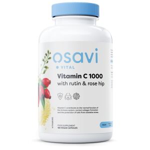 Vitamin C1000 z rutinom in šipkom – 180 veganskih kapsul – Viking Supplements