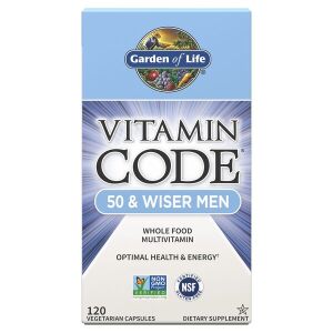 Vitamin Code 50 & Wiser Men – 120 kapsul – Viking Supplements