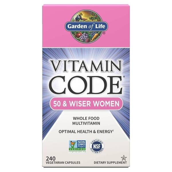 Vitamin Code 50 & Wiser Women – 240 kapsul – Viking Supplements