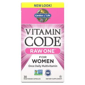 Vitamin Code RAW ONE za ženske – 30 kapsul – Viking Supplements