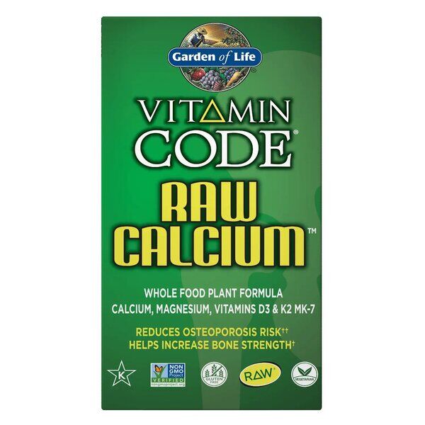 Vitamin Code Surovi kalcij – 120 kapsul – Viking Supplements