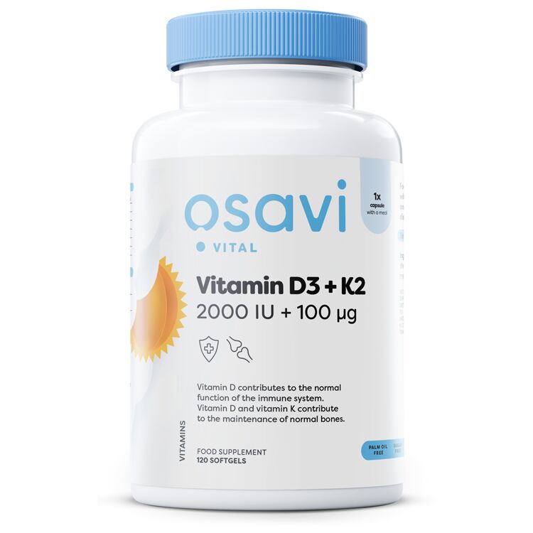 Vitamin D3 + K2