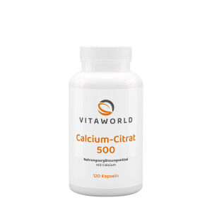 Vitaworld kalcijev citrat 500 (120 kapsul) - Viking Supplements