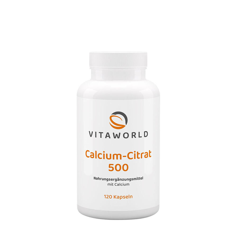 Vitaworld kalcijev citrat 500 (120 kapsul) - Viking Supplements