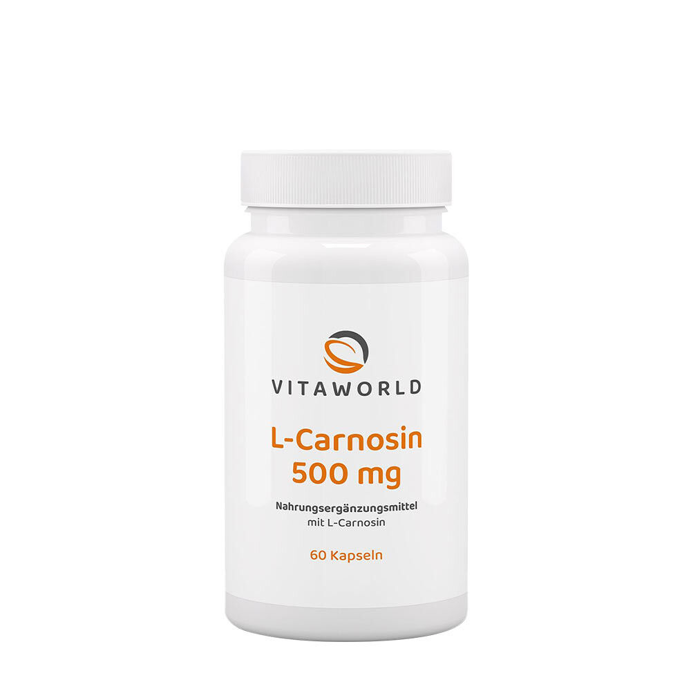 Vitaworld Karnosin 500 mg (60 kapsul) - Viking Supplements