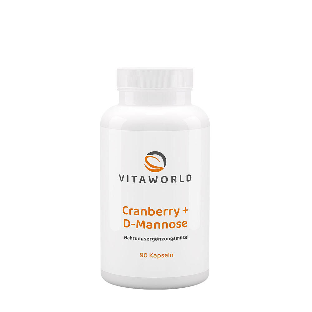 Vitaworld Brusnica + D-manoza (90 kapsul) - Viking Supplements