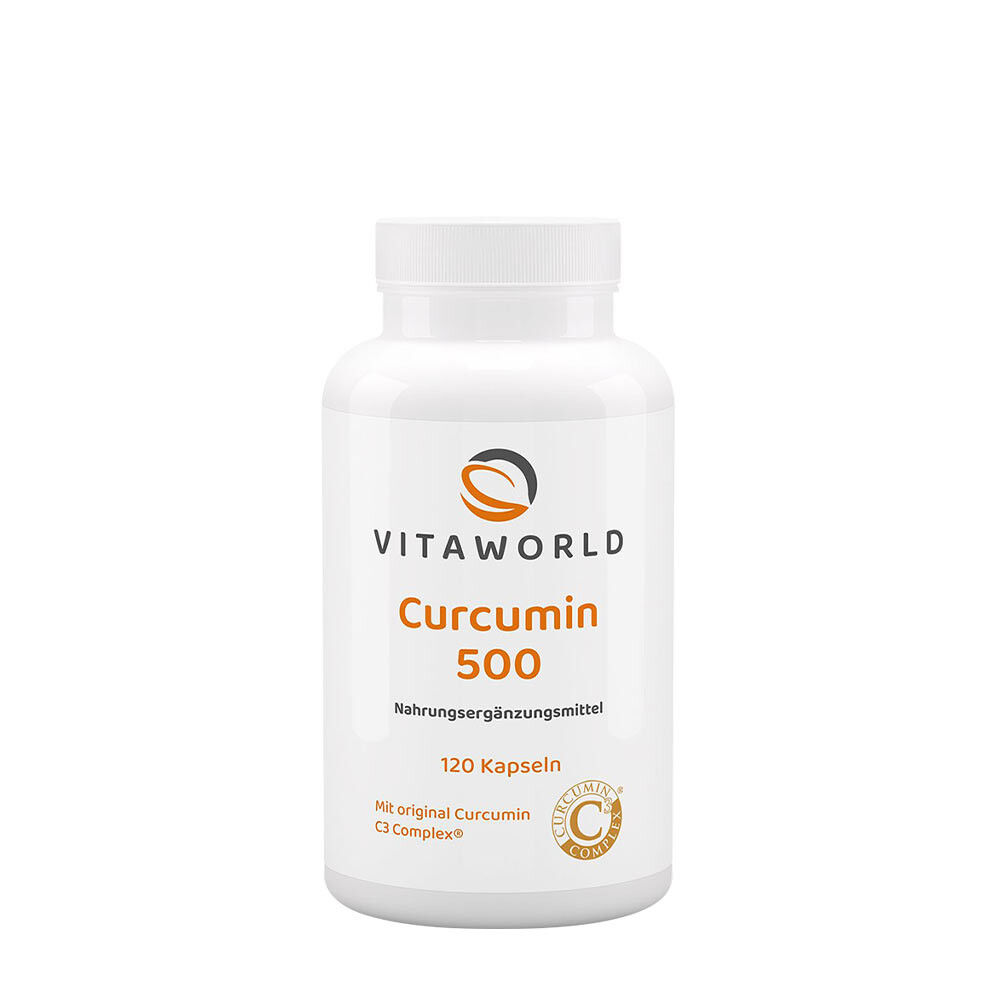 Vitaworld Curcumin 500 (120 kapsul) - Viking Supplements