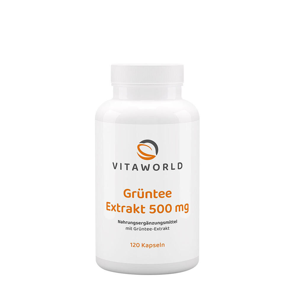 Vitaworld izvleček zelenega čaja 500 mg (120 kapsul) - Viking Supplements