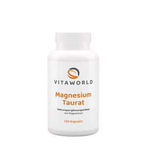 Vitaworld magnezijev taurat (120 kapsul) - Viking Supplements