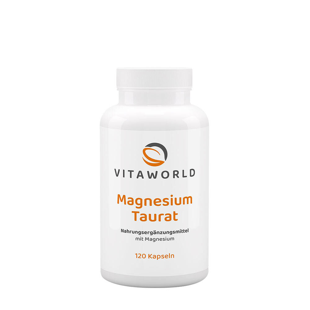 Vitaworld magnezijev taurat (120 kapsul) - Viking Supplements