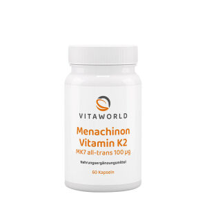 Vitaworld Menaquinon Vitamin K2 MK7 (60 kapsul) - Viking Supplements