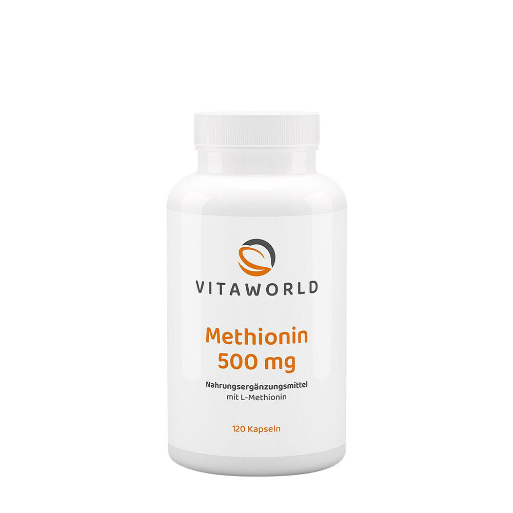 Vitaworld Metionin 500 mg (120 kapsul) - Viking Supplements