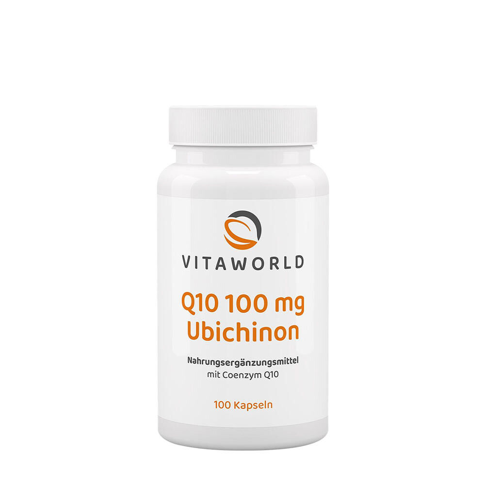Vitaworld Q10 100 mg ubikinon (100 kapsul) - Viking Supplements