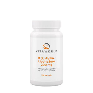 Vitaworld R (+) alfa-lipoična kislina 200 mg (100 kapsul) - Viking Supplements