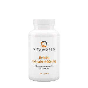 Vitaworld izvleček reishi 500 mg (100 kapsul) - Viking Supplements