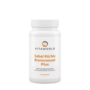 Vitaworld Sabal Pumpkin Nettle Plus (60 kapsul) - Viking Supplements
