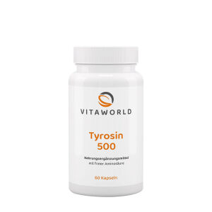 Vitaworld Tirozin 500 mg (60 kapsul) - Viking Supplements
