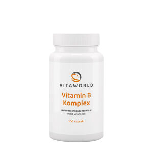 Vitaworld Vitamin B kompleks (100 kapsul) - Viking Supplements