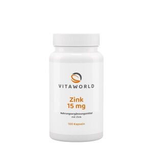 Vitaworld Cink 15 mg (100 kapsul) - Viking Supplements
