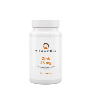 Vitaworld Cink 25 mg (365 tablet) - Viking Supplements
