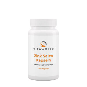 Vitaworld Cink in selen (100 kapsul) - Viking Supplements
