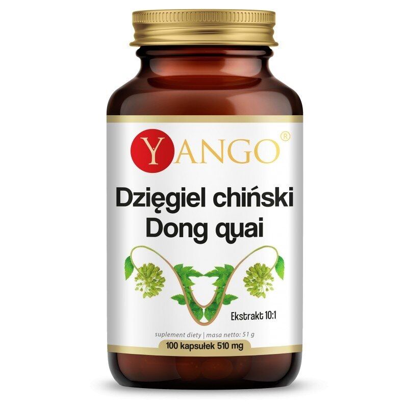 YANGO Angelica sinensis – Dong Quai (100 kapsul) – Viking Supplements
