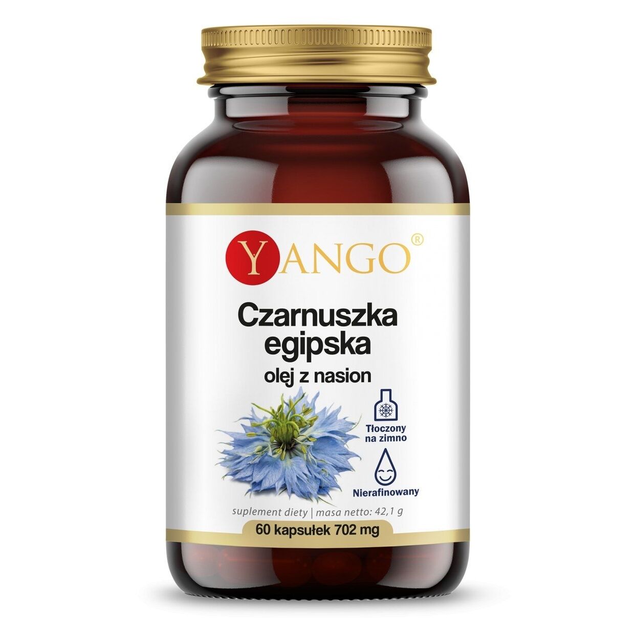 YANGO Črno seme – olje iz semen (60 kapsul) – Viking Supplements
