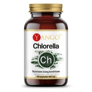 YANGO Chlorellia – s pretrganimi celičnimi stenami (90 kapsul) – Viking Supplements