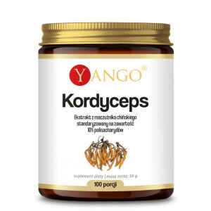 YANGO izvleček kordicepsa – polisaharidi 10% (50 g) – Viking Supplements