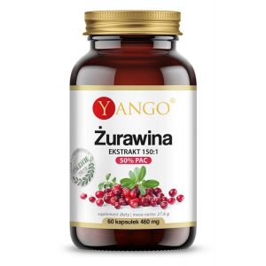 YANGO Brusnica – 50% proantocianidini – izvleček 150:1 (60 kapsul) – Viking Supplements